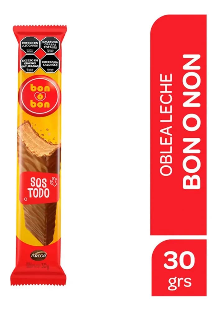 BON O BON OBLEA NEGRO 30G