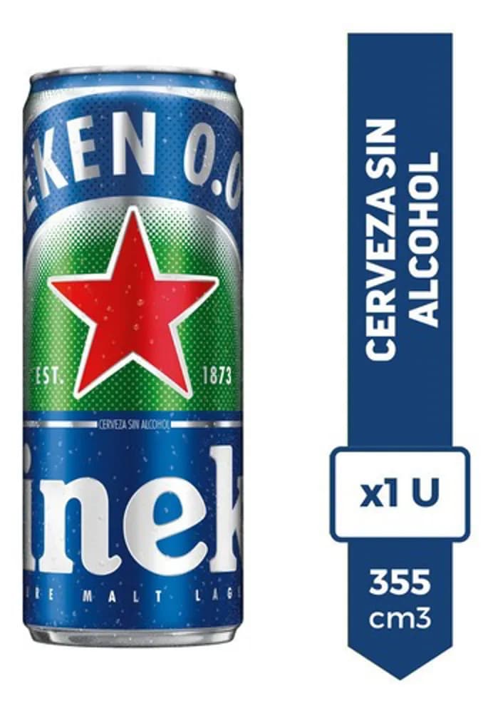 CERV HEINEKEN SIN ALCOHOL 355 CC