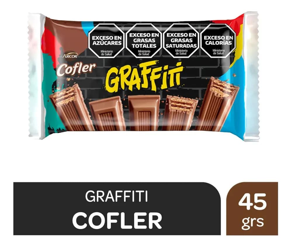 COFLER GRAFFITI NEGRO 45 G