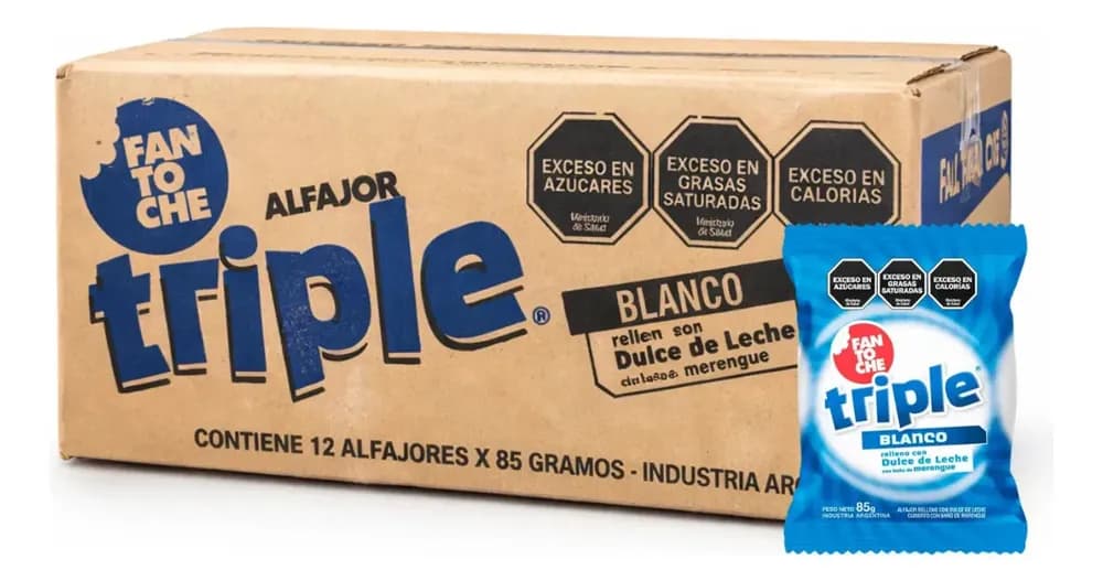 ALF TRIPLE FANTOCHE BLANCO