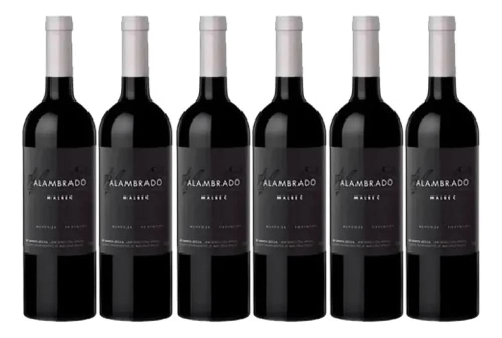 VINO ALAMBRADO MALBEC 750 CC