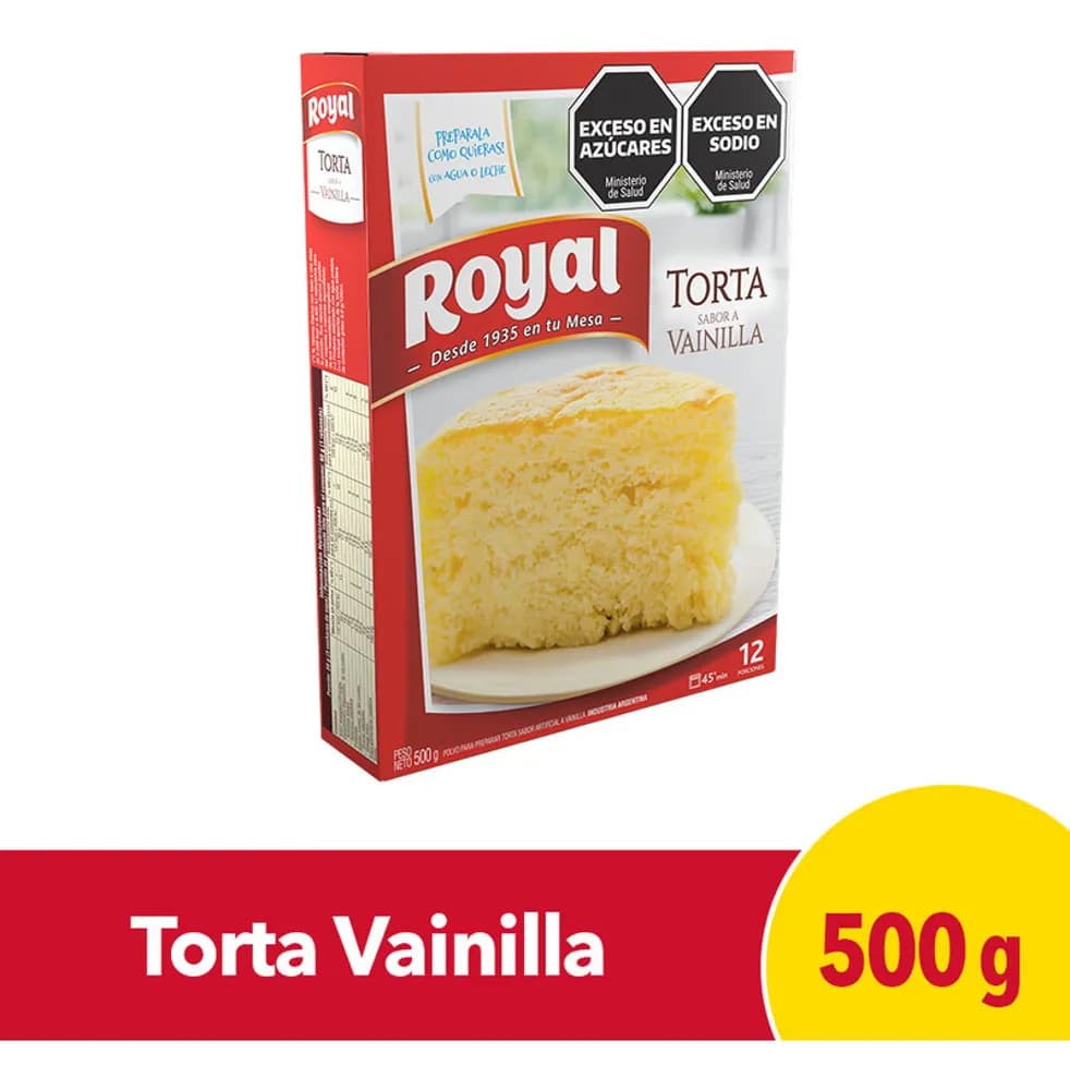 BIZCO ROYAL SABOR VAINILLA 500G