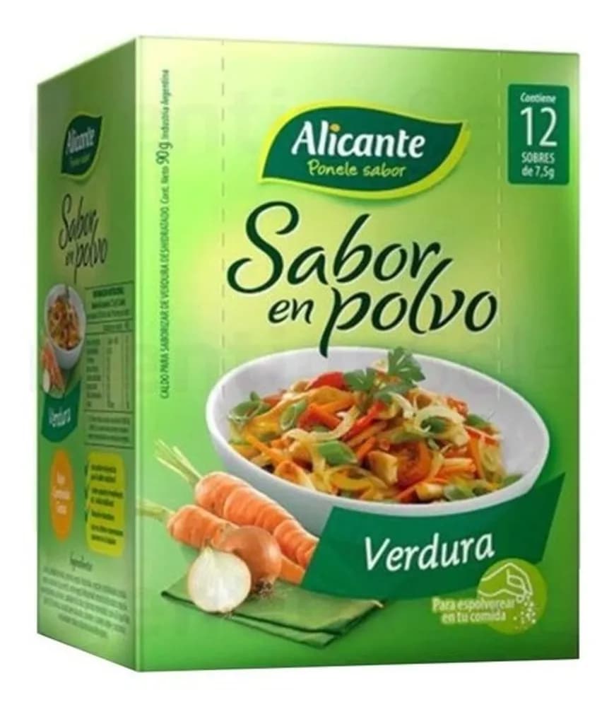 CALDO ALICANTE VERDURA 6G