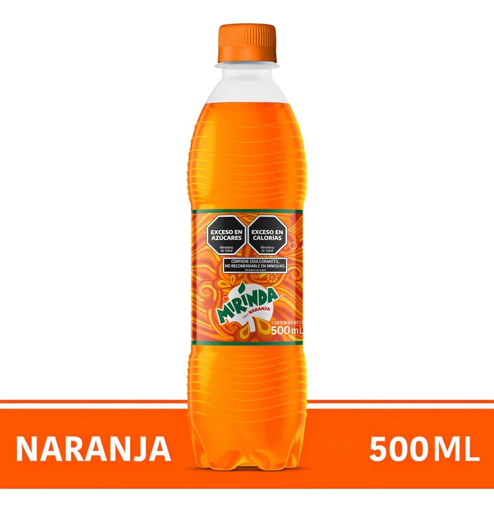 GASE MIRINDA NARANJA 500 CC