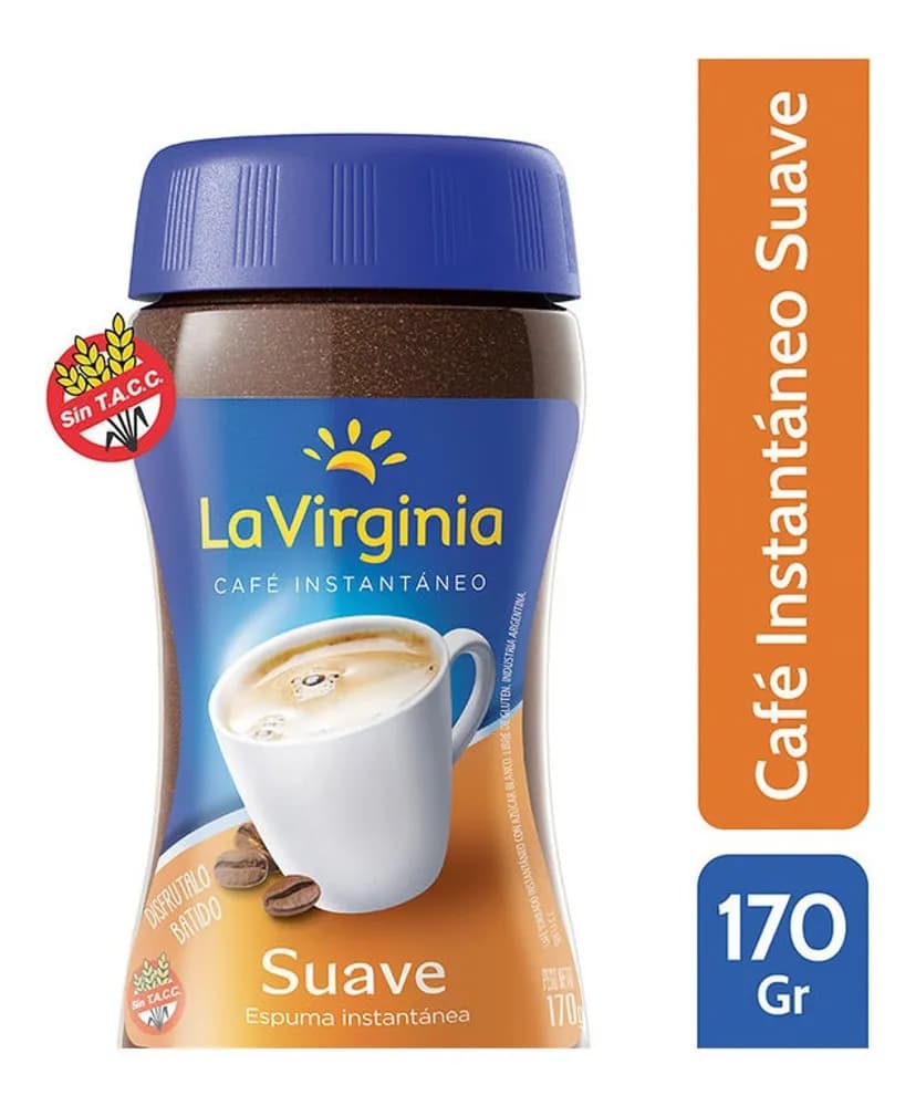 CAFE LA VIRGINIA SUAVE 170G