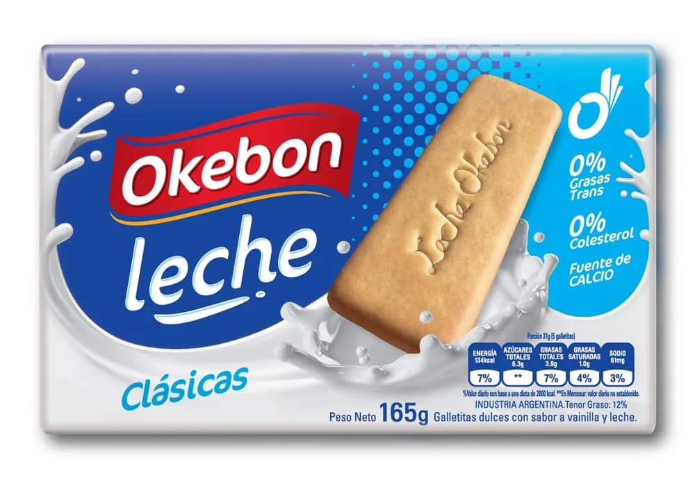 GALLE DULCES LECHES OKEBON 165G
