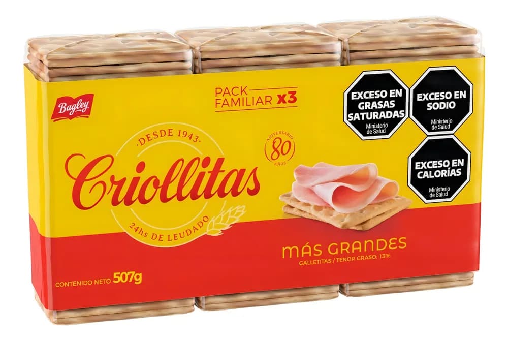 GALLE CRIOLLITAS MAS GRANDES X 3