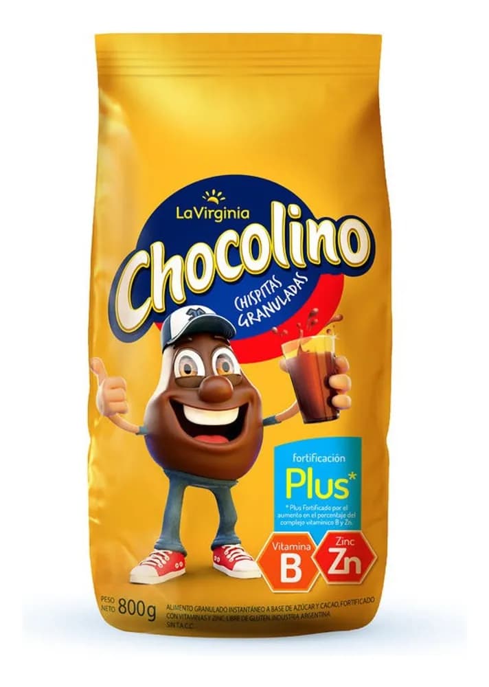 CHOCOLATADA CHOCOLINO LA VIRGINIA 800G
