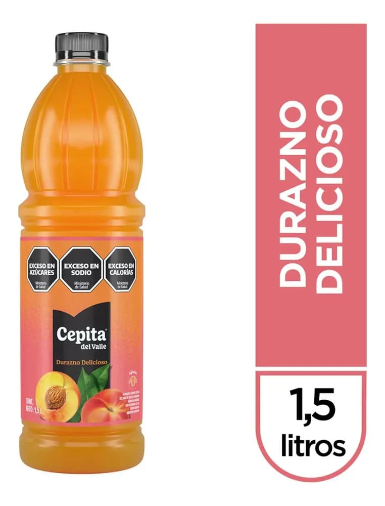 JUGO CEPITA DURAZNO 1.5 L