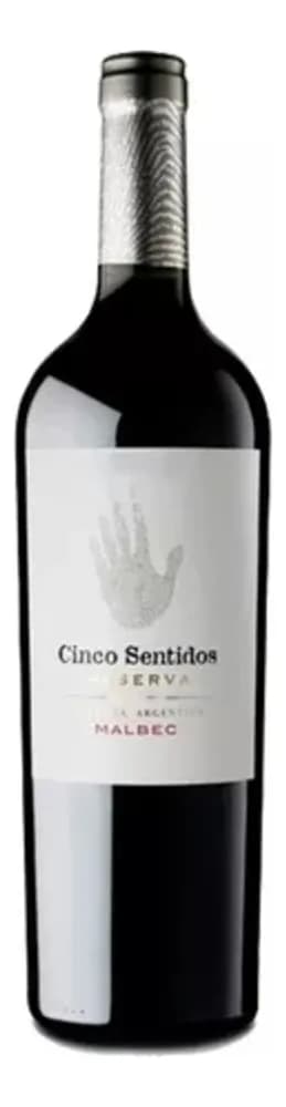 VINO CINCO SENTIDOS MALBEC 750 CC