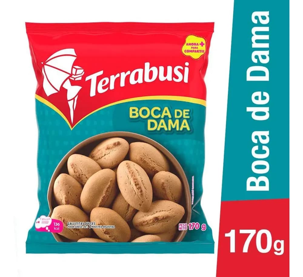 GALLE TERRABUSI BOCA DE DAMA 170G