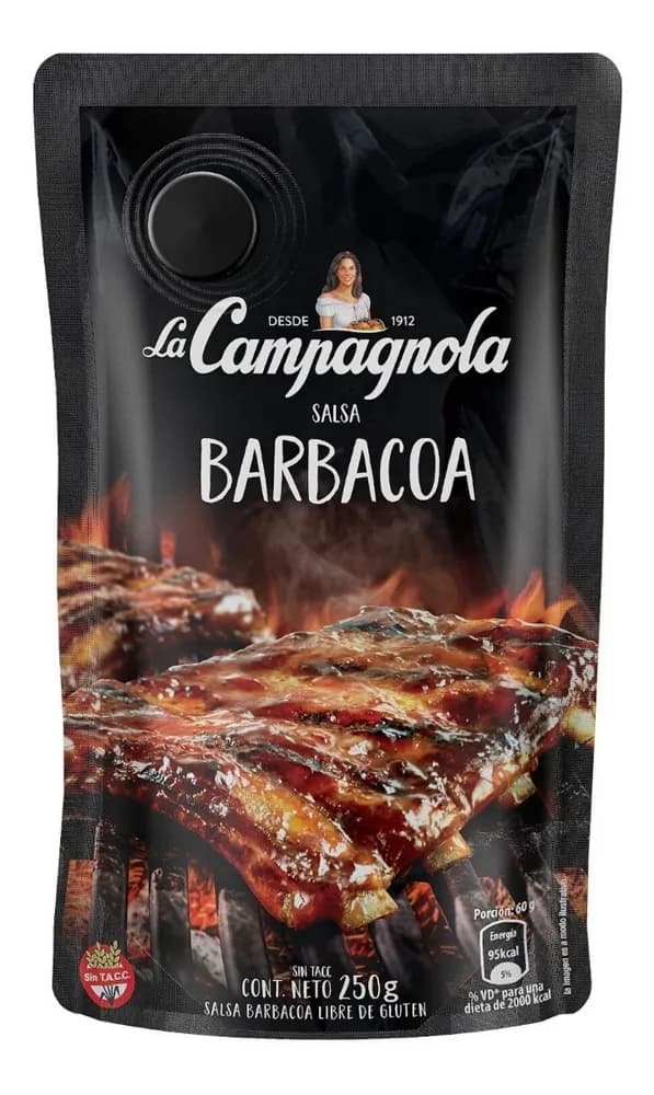 SALSA BARBACOA LA CAMPAGNOLA 250 G