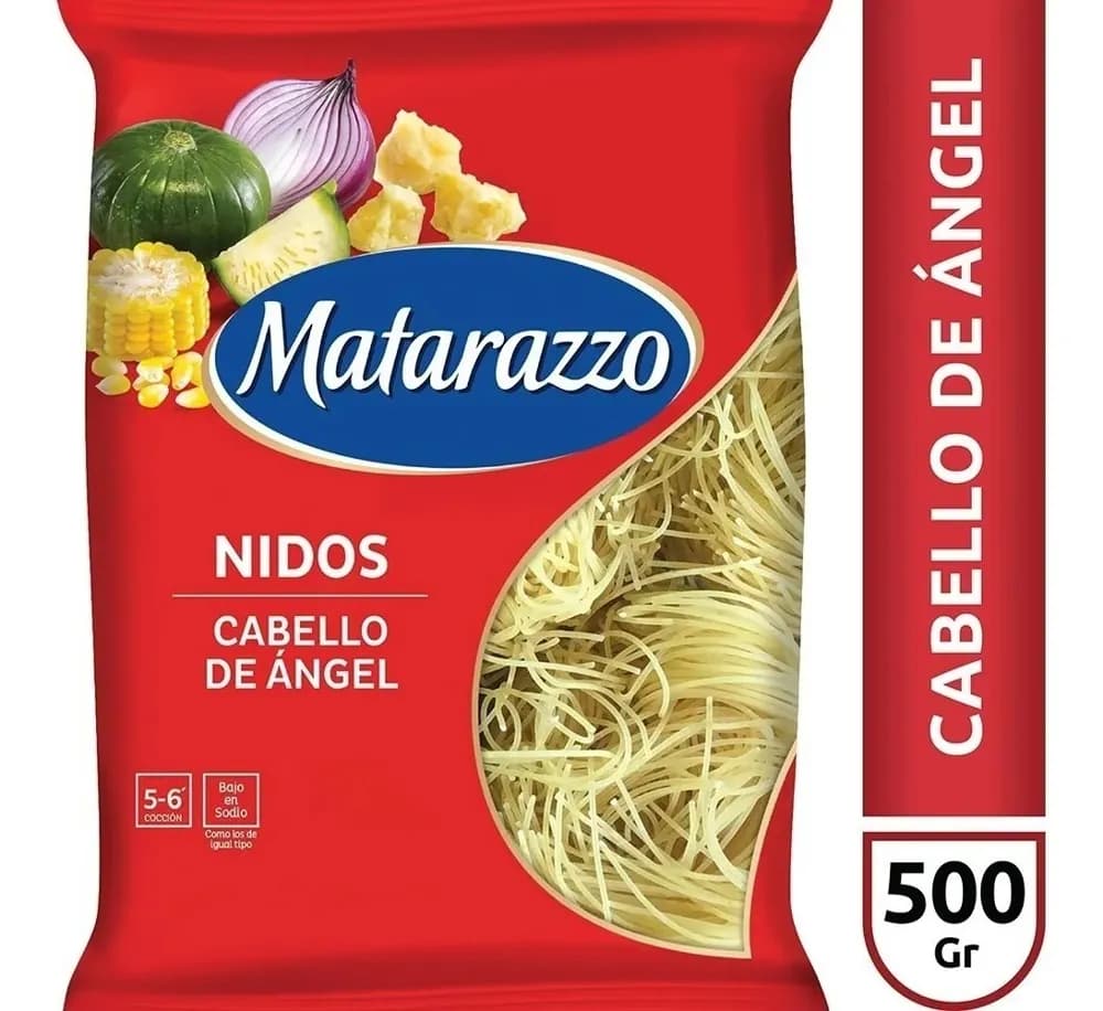 FIDEO CABELLO DE ANGEL MATARAZZO 500G