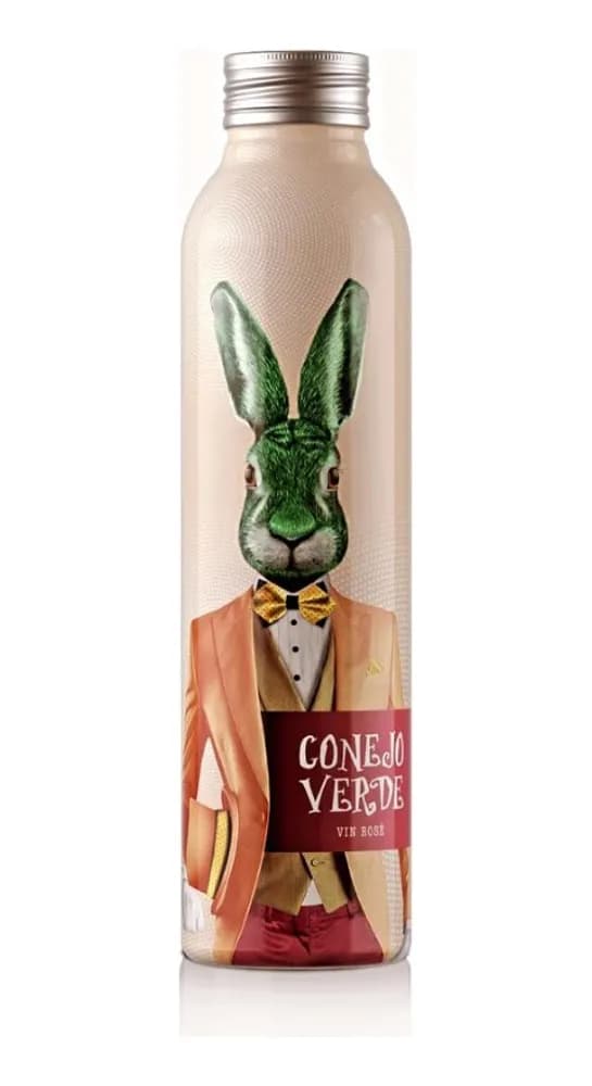 VINO CONEJO VERDE VIN ROSE 500 CC