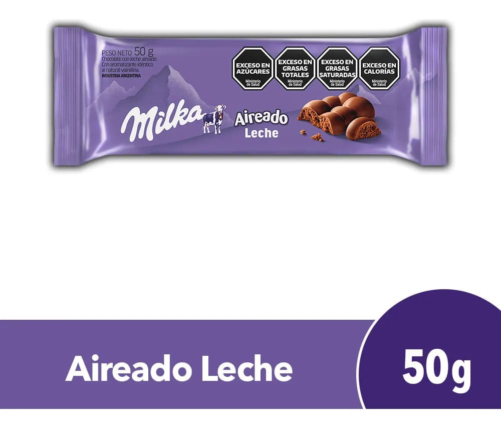 CHOCO LECHE MILKA 50G