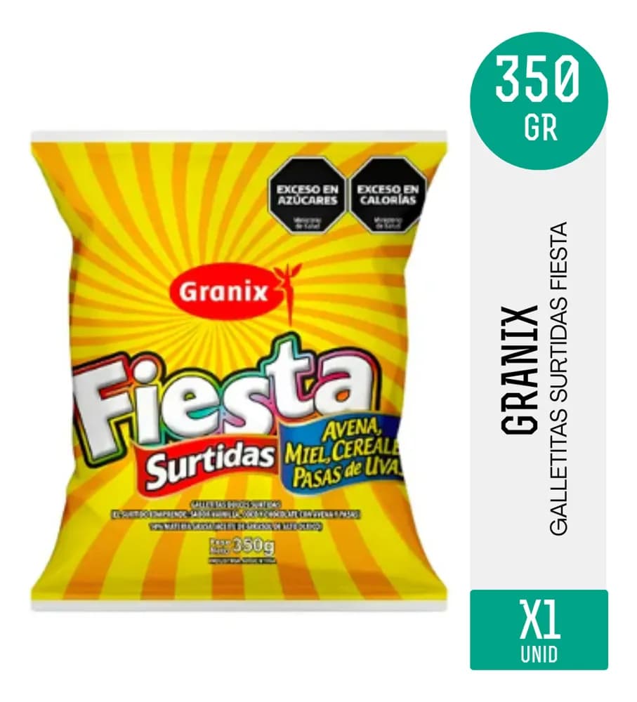 GALLE SURTIDO GRANIX FIESTA 350 G