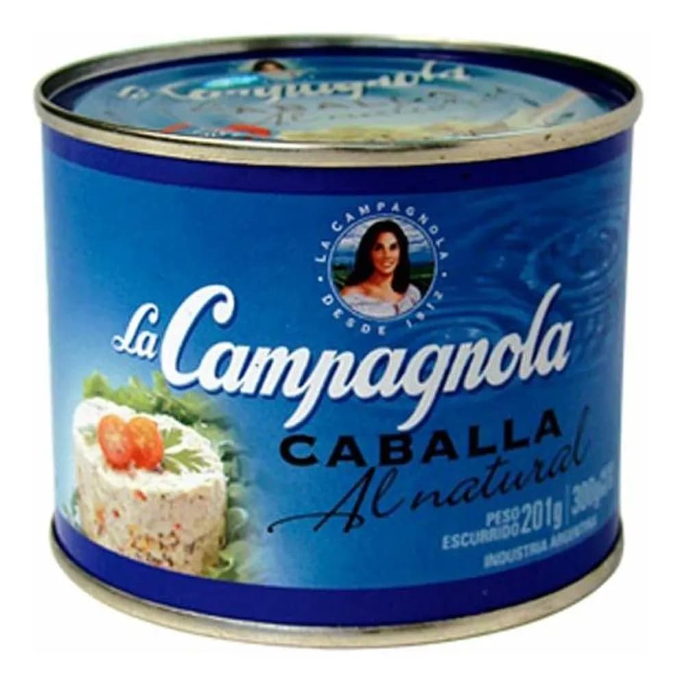 CABALLA AL NATURAL LIBRE DE GLUTEN LA CAMPAGNOLA 300G