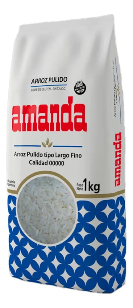ARROZ AMANDA 1 K