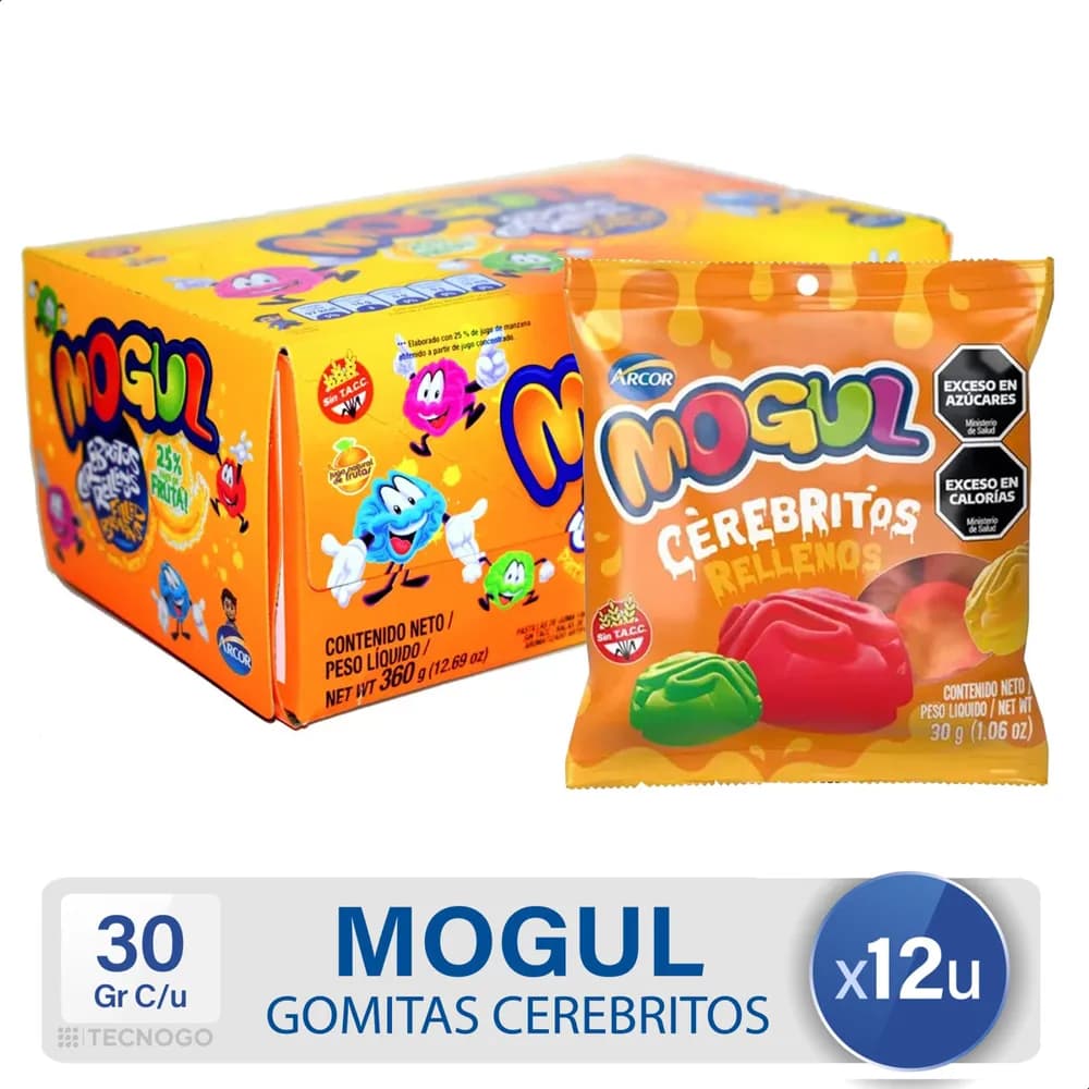 MOGUL CEREBRITOS ARCOR 30G