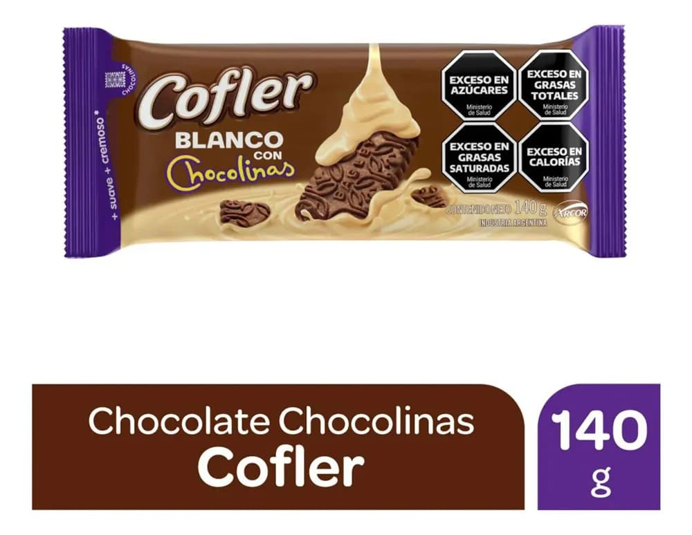 COFLER CHOCOLINAS 140 G