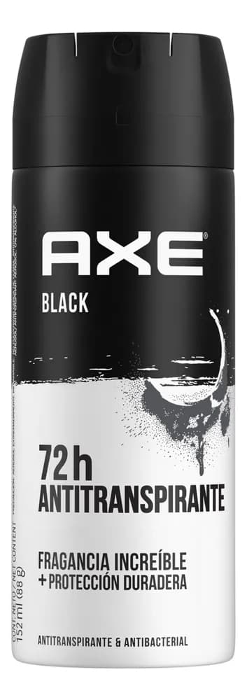 DESO AERO AXE BLACK 72 HS ANTITRANS 150 CC