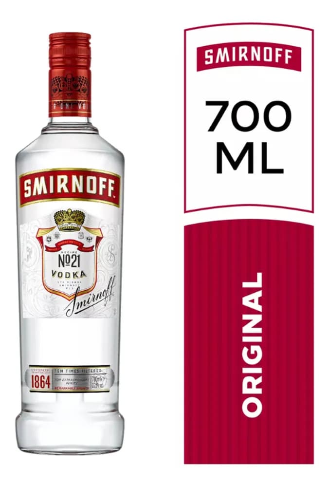 VODKA SMIRNOFF 750 CC