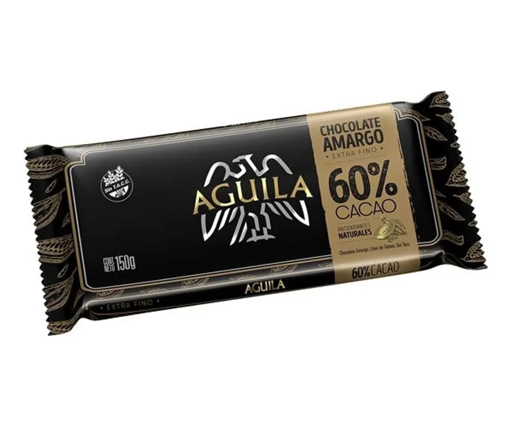 CHOCO AMARGO CACAO 60% 150G