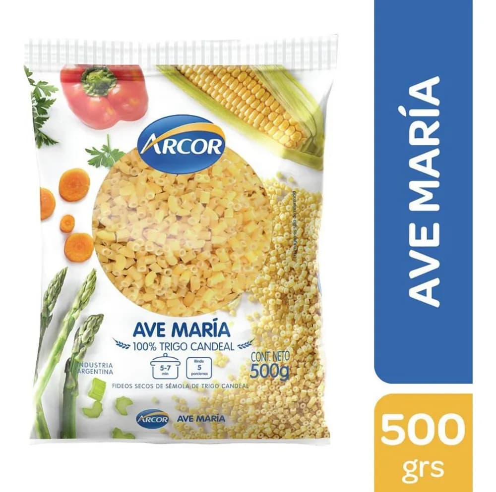 FIDEO ARCOR AVE MARIA 500G