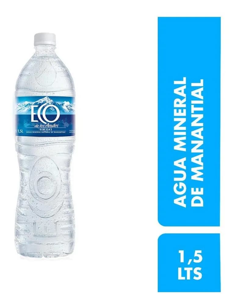 AGUA ECO DE LOS ANDES 1.5 L