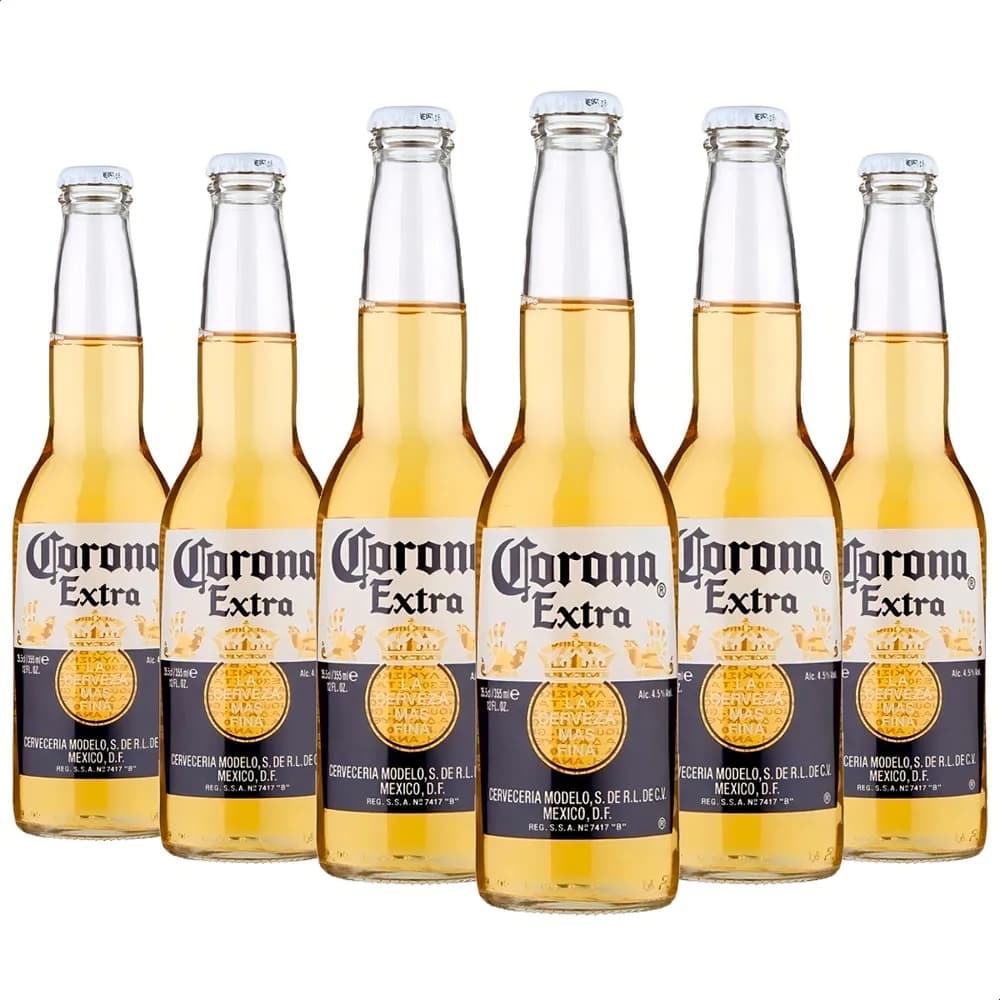 CERV CORONA BOTELLITA X 6