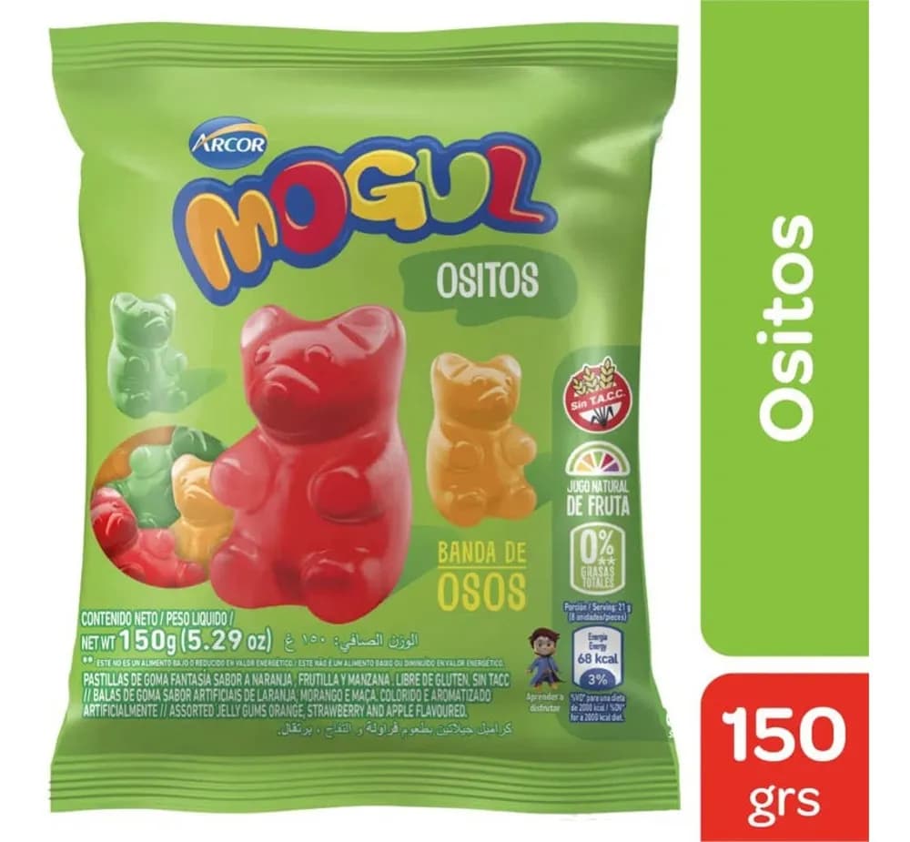 MOGUL OSITOS ARCOR 150G