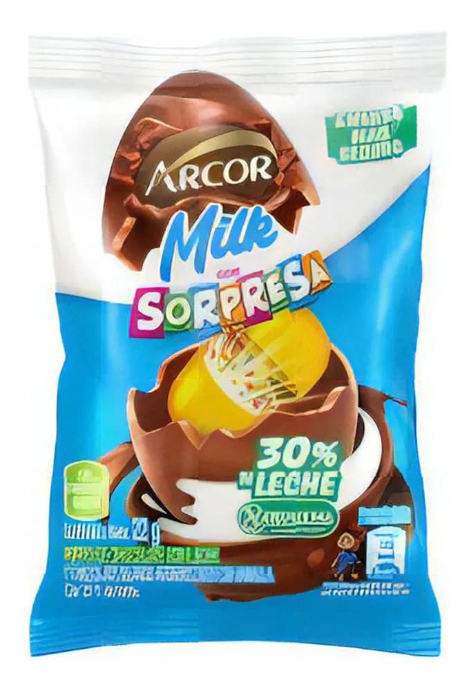 HUEVO ARCOR CHOCOLATE MILK 22 G