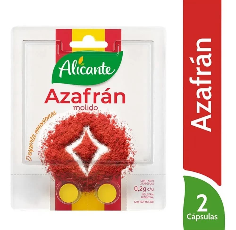 AZAFRAN MOLIDO ALICANTE CAPSULA