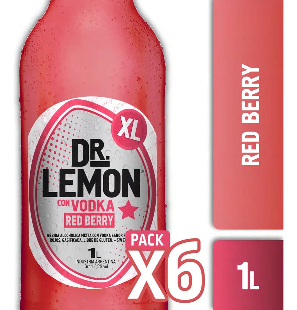 DR LEMON RED BERRIS 1 L