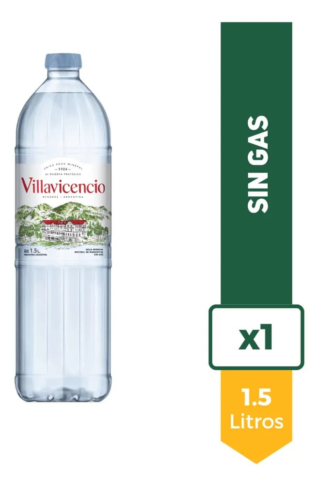 AGUA VILLAVICENCIO 1.5 L