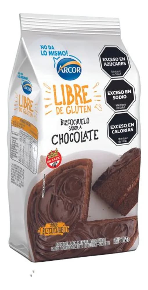 BIZCO ARCOR CHOCOLATE SIN TACC 500 G