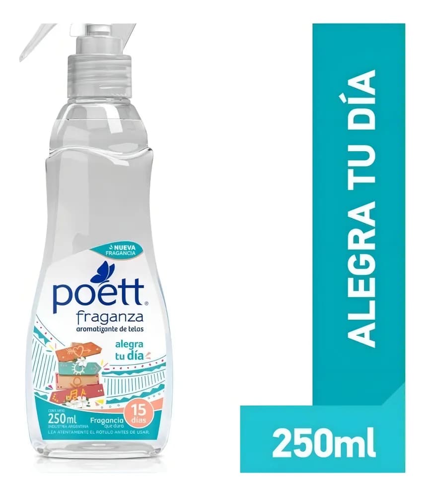 FRAGANCIA TELAS POETT ALEGRA TU DIA 250ML
