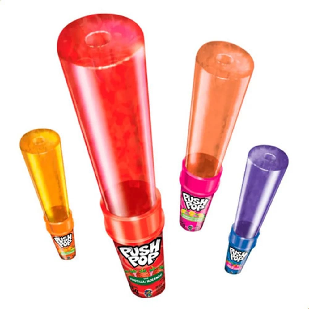 CHUP PUSH POP SABOR FRUTILLA