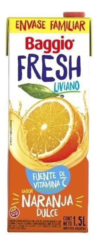 JUGO BAGGI PRONTO NARANJA 1.5 L