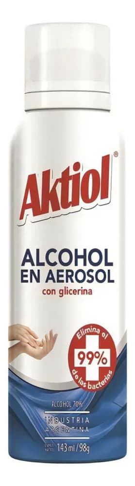 ALCOHOL EN AEROSOL AKTIOL 143ML
