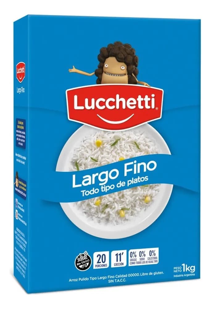 ARROZ LUCCHETTI 1KG