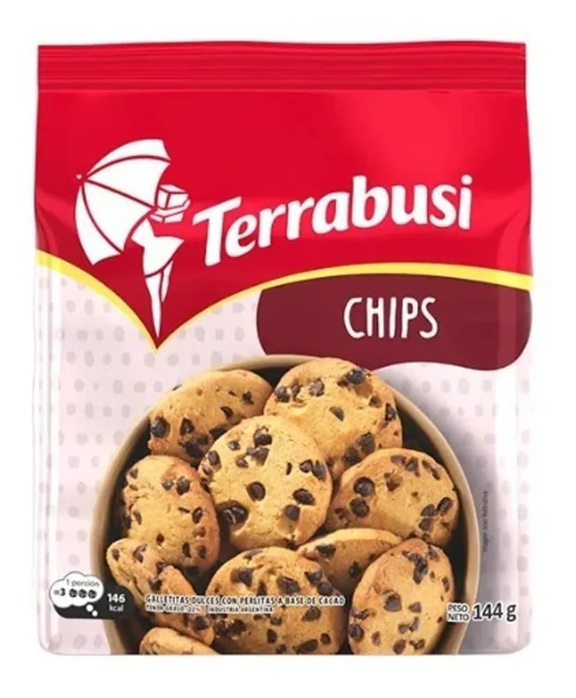GALLE TERRABUSI CHIPS 144G