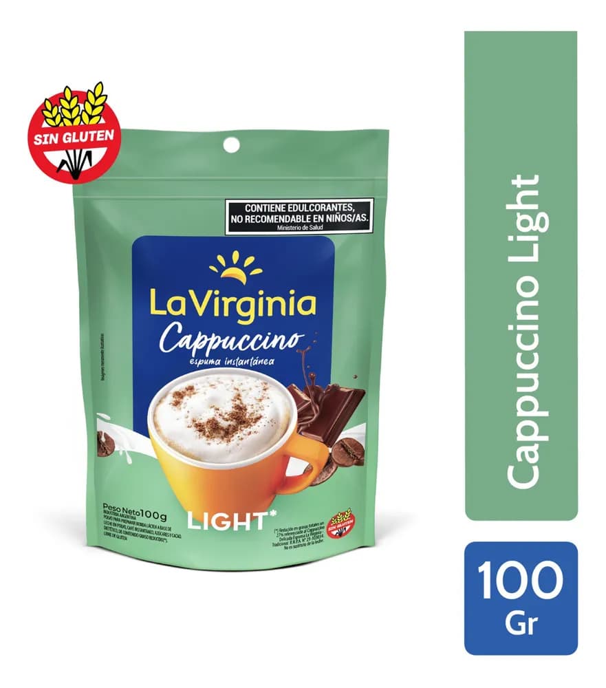 CAPPUCCINO LA VIRGINIA LIGHT 100G
