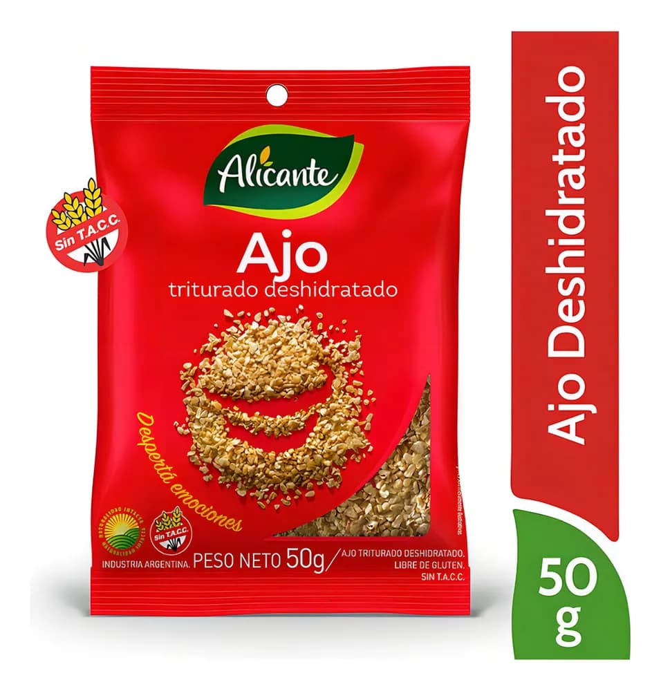 AJO TRITURADO DESHIDRATADO 50G