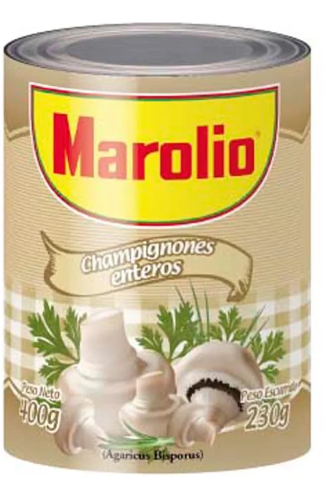 CHAMPIGNONES EN TROZOS MAROLIO 400G