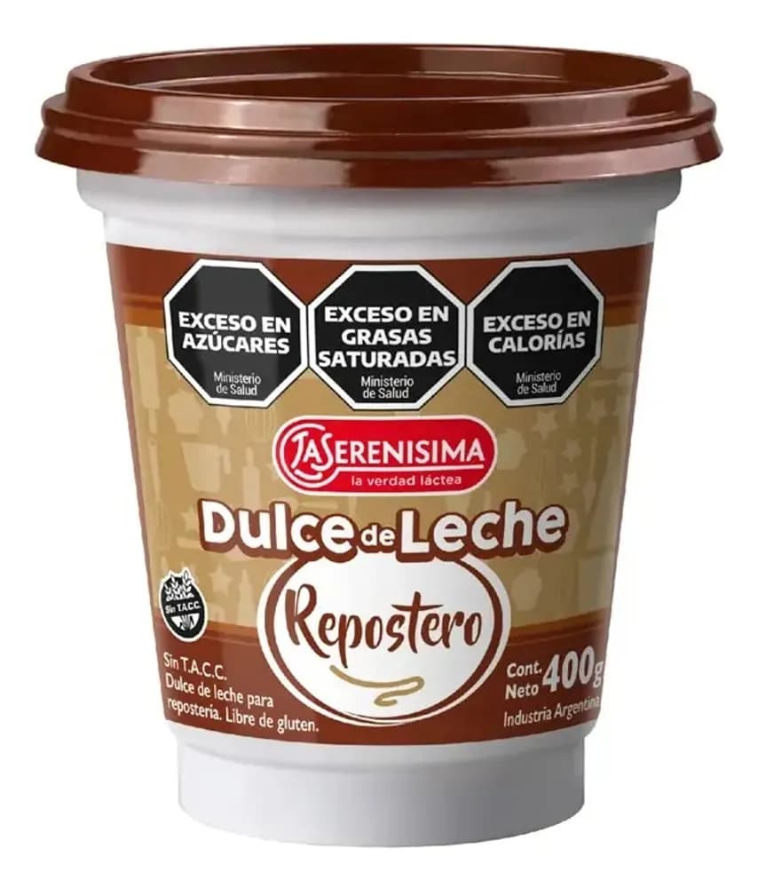 DULCE DE LECHE LA SERENISIMA REPOSTERO 400 G