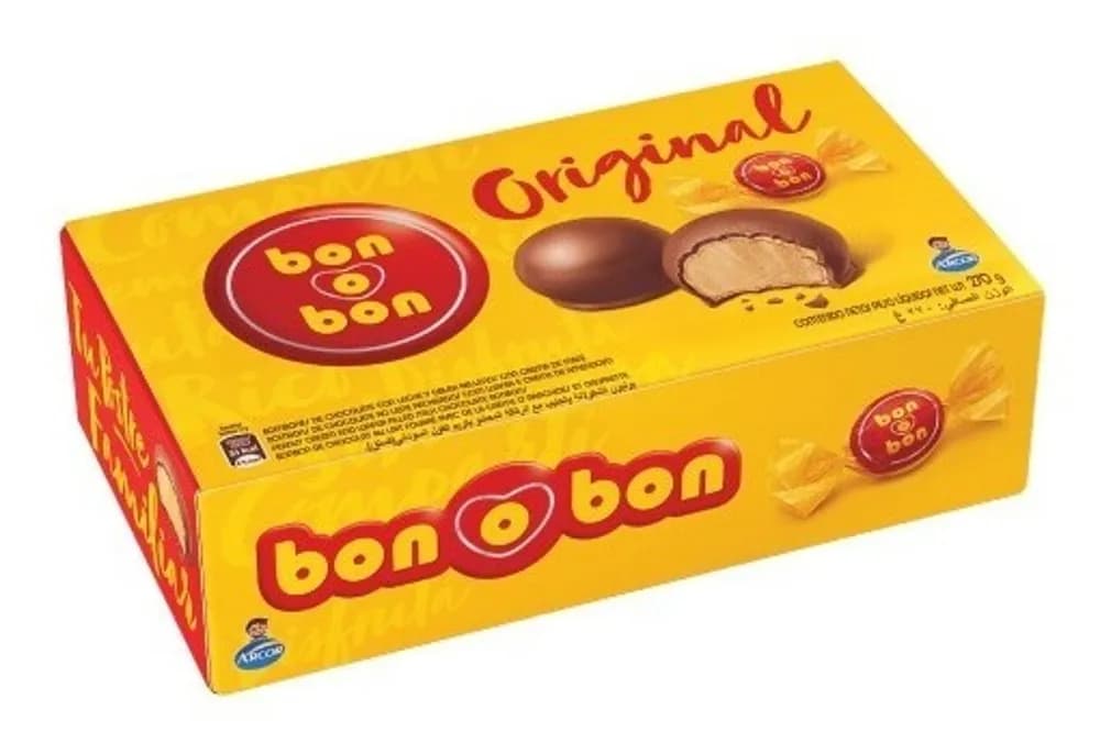 CAJA BON O BON BESOS DE CHOCOLATE ARCOR 270G
