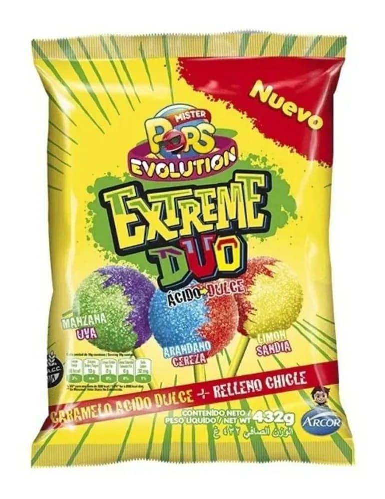 CHUP MISTER POP EVOLUTION EXTREME DUO 432G