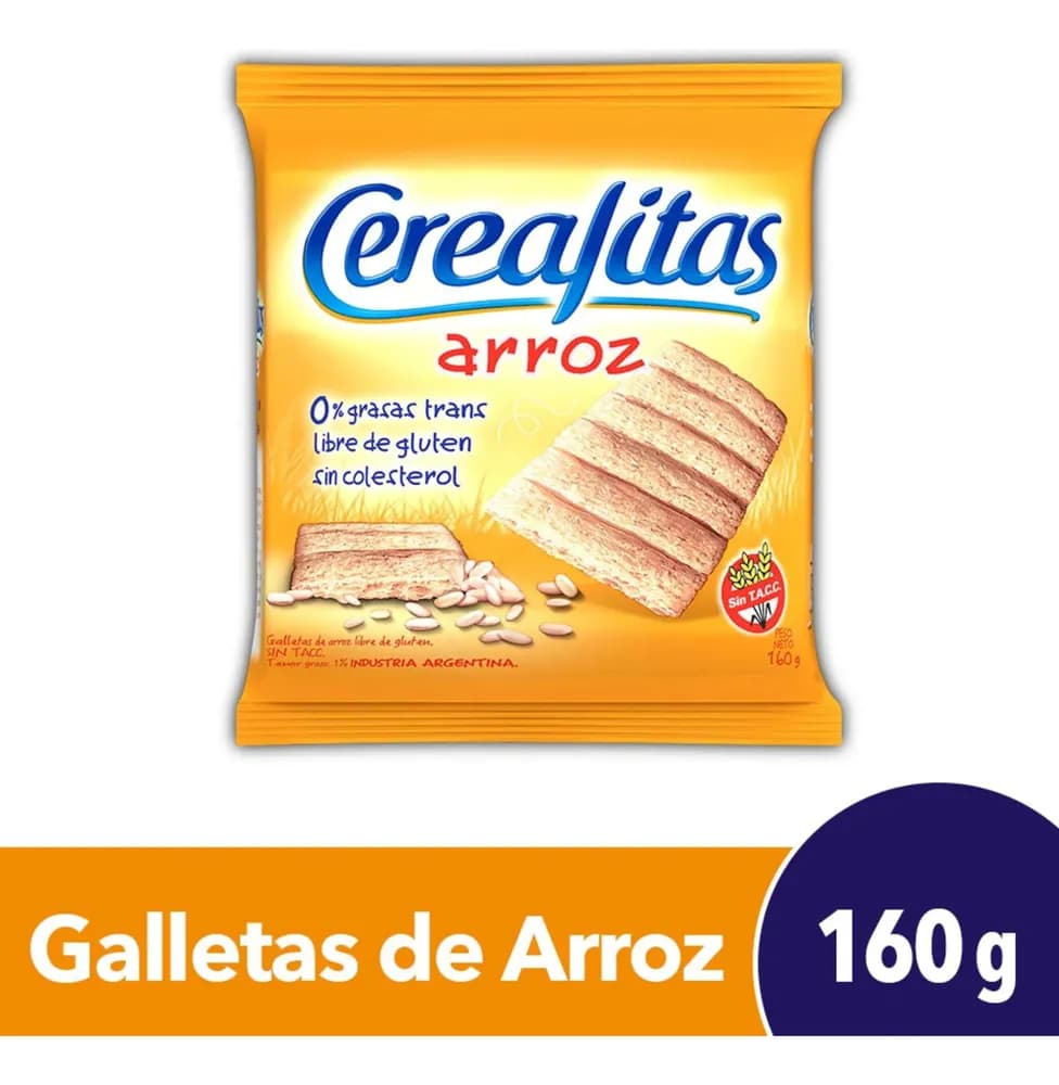 GALLE ARROZ CEREALITAS 160G