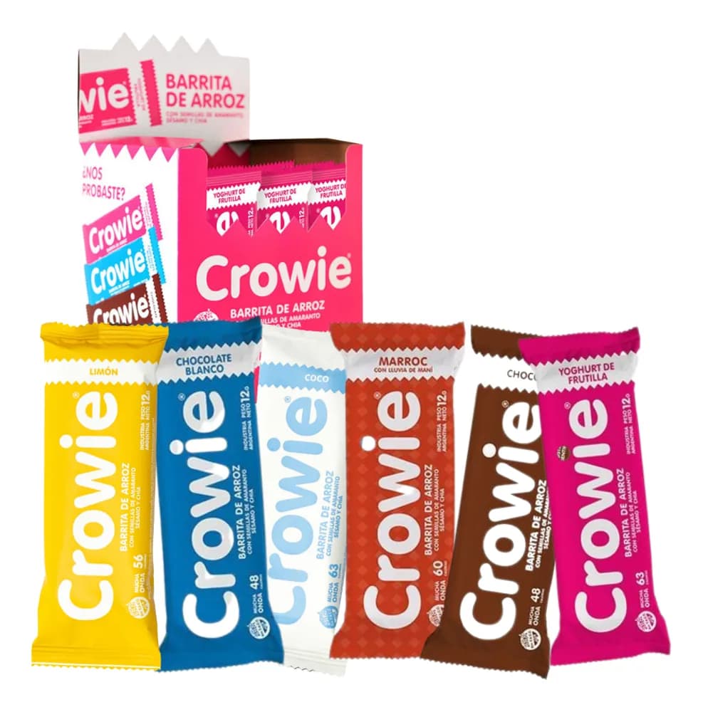 BARRA ARROZ CROWIE CHOCOLATE
